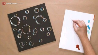 bubble painting