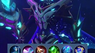 Zhast items and emblem set