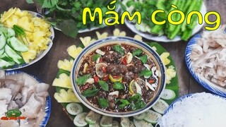 MẮM CÒNG - Món ăn quê nghèo nay đã thành đặc sản miền Tây | Đặc sản miền sông nước