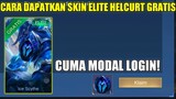 CARA DAPATKAN SKIN ELITE HELCURT ICE SCYTHE GRATIS! CUMA LOGIN DOANK LANGSUNG KLAIM - Mobile Legends