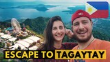 ROMANIAN Family Tries FAMOUS FILIPINO FOOD! Tagaytay