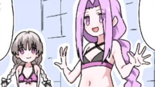 『FGO Comics/Mature Meat』Swimsuit Nemo and Swimsuit Orchid