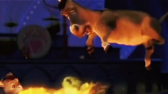 What is it like for a dragon to fall in love with a donkey?