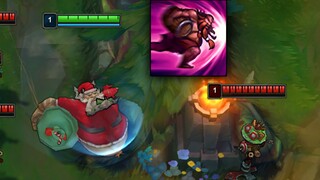 Tips for Gragas' delayed E: use one E as two, and E everyone at the same time, meat, eggs, onions, a