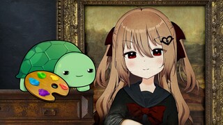 【Evil】Picasso Turtle is online, and the Evil drawn by his father actually looks like this?!