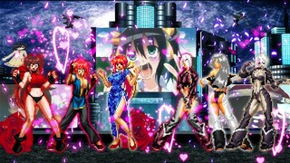 KungFU Girl Team VS Angel Team | M.U.G.E.N.