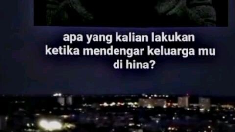 apa kalian akan buat komen/what you doing if your Family bully