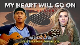 LAGU INI JADI SEMAKIN SYAHDU | Alip Ba Ta Feat Elia Esparza | MY HEART WILL GO ON - Celine Dion