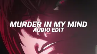 murder in my mind - kordhell [edit audio]
