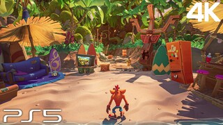 [PS5] Crash Bandicoot 4: It's About Time | Gameplay [4K 60FPS]