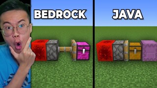 TERNYATA INILAH 45 Perbedaan Minecraft JAVA dan BEDROCK (NOTCH LUAR BIASA!!!)