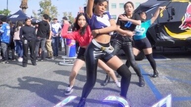 K/DA-《POP/STARS》Los Angeles Leagueออฟเลเจนด์ส์LCS Division Cover Dance Cover Roadshow Kpop in Public