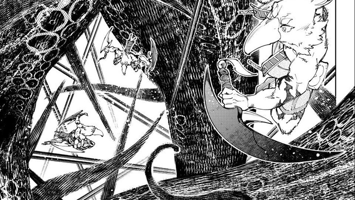 Birdman vs. Octopus Sashimi [Shangri-La Border Comics 183]