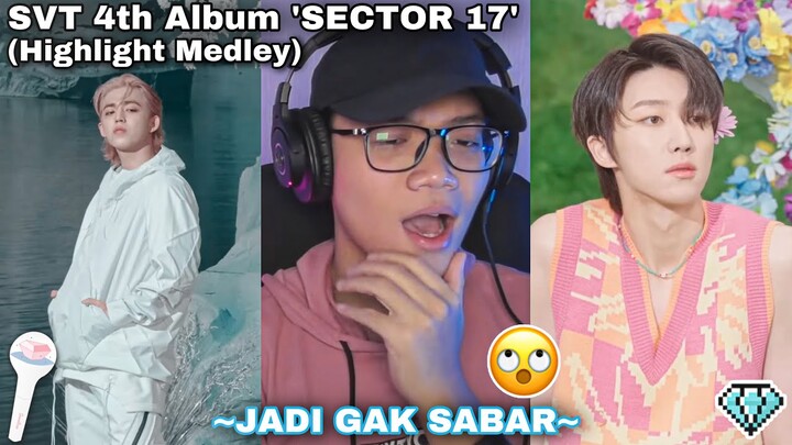 ALBUM YANG MENARIK🤩|| SEVENTEEN (세븐틴) 4th Album Repackage ‘SECTOR 17’ Highlight Medley || REACTION