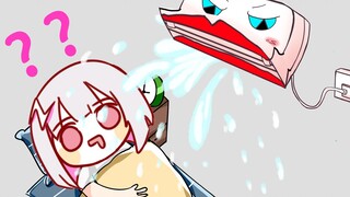 【舟一】半夜被空调吐口水是什么体验