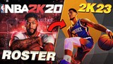 HOW TO UPDATE NBA2K20 TO 2K23 ROSTER!