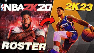 HOW TO UPDATE NBA2K20 TO 2K23 ROSTER!