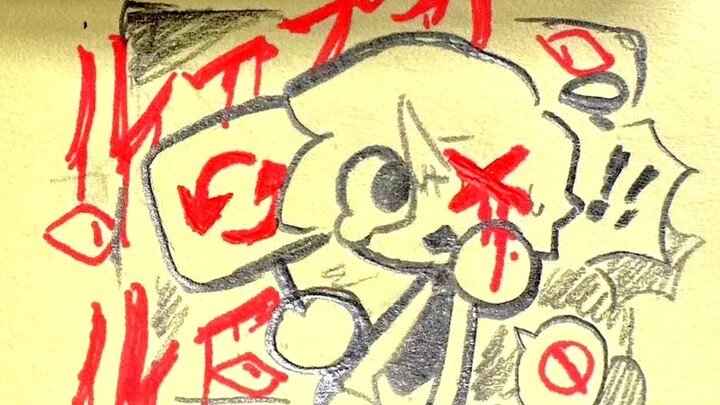 ไอ้โพสต์อิทชุดละ 2 หยวนนี่เวลามึงถ่ายรูปมันจะช่วยไม่กระโดดหนีหน่อยได้มั้ย [อนิเมชันสต็อปโมชันทุน 6 ห