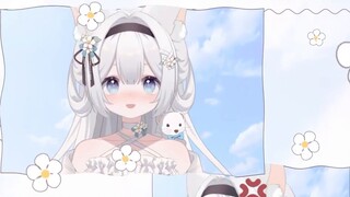 【Live2D Model Display】💗ผ้าไหมสีขาว เฟอร์เรท สาวหูสัตว์💗 ชอบแบบไหนคะ?