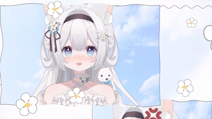 [Màn hình mô hình Live2D] 💗Cô gái lụa trắng, chồn, tai thú💗Bạn thích cái nào?