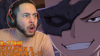 YO?! Dr. Stone Season 2 Episode 6-7 Reaction!