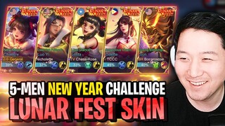 Crazy New Year MCL Challenge Lunar Fest Skin | Mobile Legends