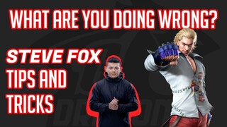 Tekken Talks:  Steve Fox Df2 CH Combo & Why You Can’t Do It! SGD.Omega | Pica Gives Some Tips