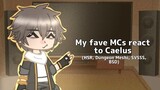 My fave MCs react to Caelus | HSR, Dungeon Meshi, SVSSS, BSD