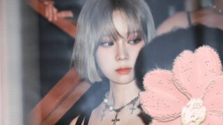 Machinaji's very beautiful black velvet coat shows her dream figure◎aespa|Jin Min-jung-lllusion MCD 