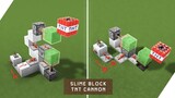 Cara Membuat Slime Block TNT Cannon - Minecraft Tutorial Indonesia