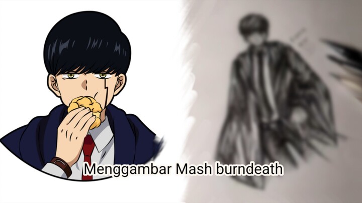 Speed Drawing Art Process - Menggambar Mash Burndeath ✍️