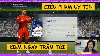 Full Lucky Ball mở ICONs và siêu phẩm Casemiro U20 +8 trăm tỉ uy tín