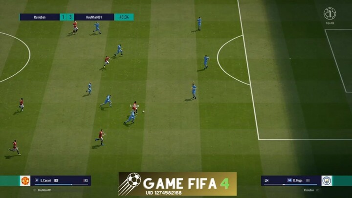 Nemanja Vidic CAP _ CHIẾN BINH BẢO VỆ THÁNH ĐỊA OLD TRAFFORD _ FIFA Online 4 #Game