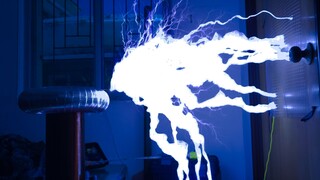 Tesla coil solo "hanya railgun saya"