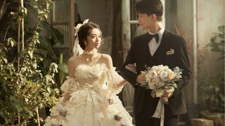 Wearing Hanfu and Lolita outfits for a前世今生 (past and present life) wedding photoshoot is just amazin