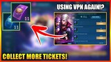 FREE TICKETS IN PARTY BOX EVENT USING VPN!? | MOBILE LEGENDS 2021
