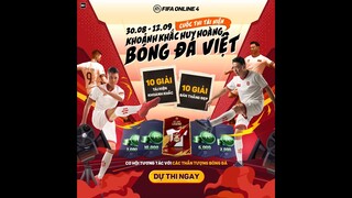 Siêu phẩm cầu thủ Việt Nam Đỗ Hùng Dũng trong FiFa Online 4