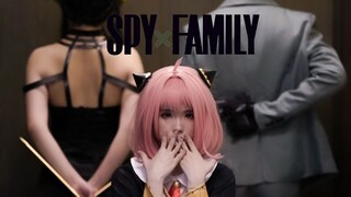 Super restored! "SPY×FAMILY" live-action remake of the first season ED, entertaining and funny