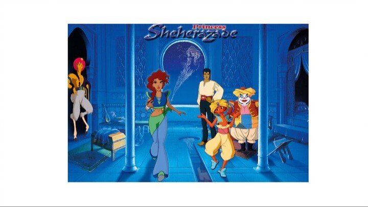 Princesse Shéhérazade original opening song (French edition)