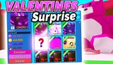 😯Subscriber Surprises me with these Valentines Event Pets - Bubble Gum Simulator (Roblox)