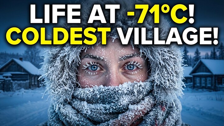 Life in Oymyakon: The Coldest Inhabited Place on Earth (-71°C)