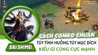 Onmyoji Arena | Những cách combo chuẩn của Đại Tư Mệnh - Dai Shimei