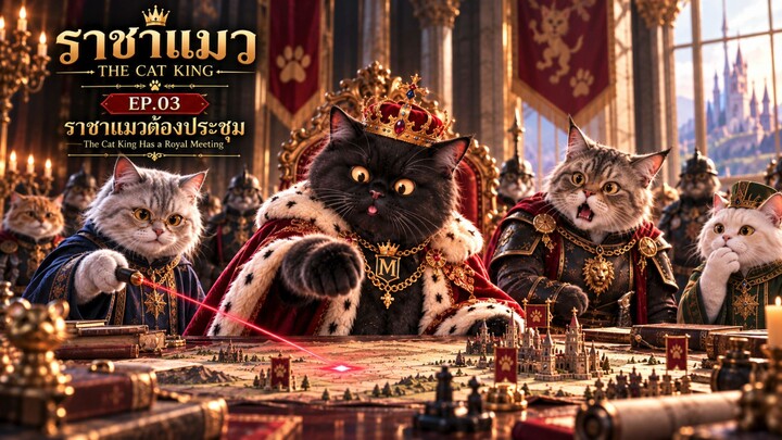 👑🐈‍⬛ EP.03 — ราชาแมวต้องประชุม