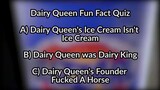 dairy queen fun facts WTF