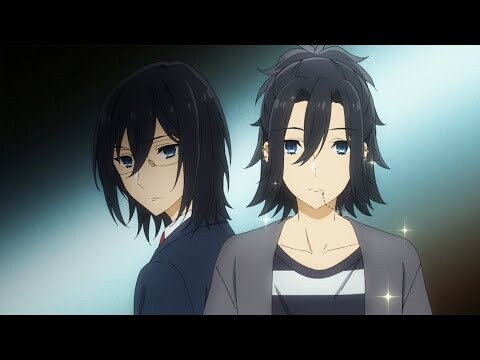 Hori's reaction When sees Miyamura Real look | Horimiya English Dubbed |