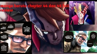Manga boruto chapter 45 dan pembahasan chapter 44 full review