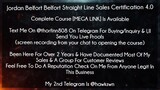 Jordan Belfort Belfort Straight Line Sales Certification 4.0 Course download