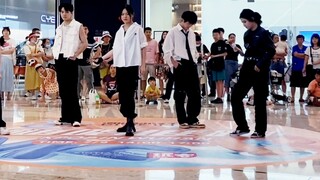 Đẹp trai quá! Màn trình diễn cover vũ đạo Wuli T5-MOVE số 1 của Vũ Hán trên đường lưu diễn!