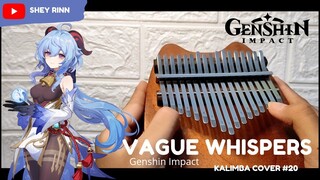 Genshin Impact - Vague Whispers | Liyue Mountain | Ganyu PV with Tabs | Kalimba Cover #20