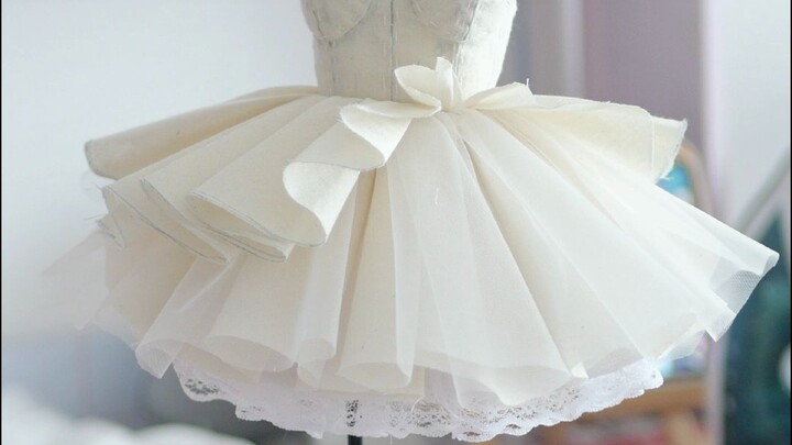 【BJD】Randomly pissed off a dummy who drafted an ultra-short skirt using thick muslin!